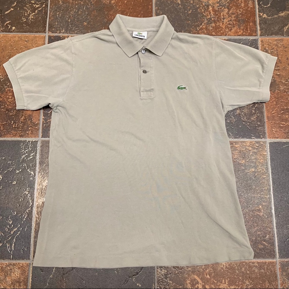 Lacoste Short Sleeve Polo Mens Size 3